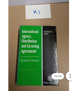 International Agency, Distribution and Licensing Agreements COMMERCIAL SERIES Richard Christou