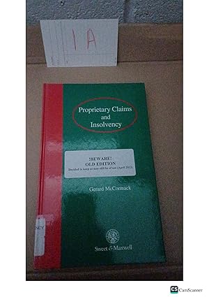 Proprietary Claims and Insolvency by Gerard McCormack