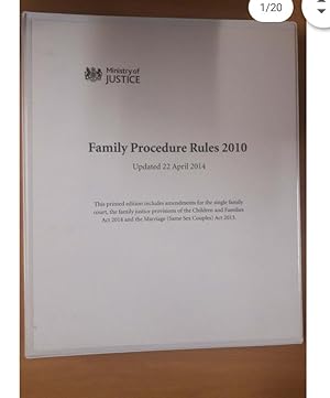 Family Procedure Rules 2010 Looseleaf updated till 2014