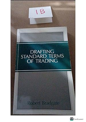 DRAFTING STANDARD TERMS OF TRADING