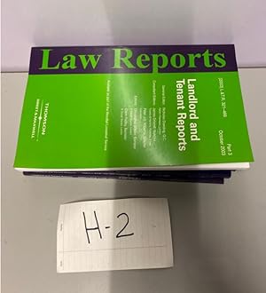Law Report Landlord and Tenant Reports part 1, 2, 3