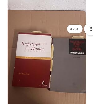 REGISTERED HOMES ACT MANUAL 2nd edition Richard Jones with Registered Homes by Paul Ridout