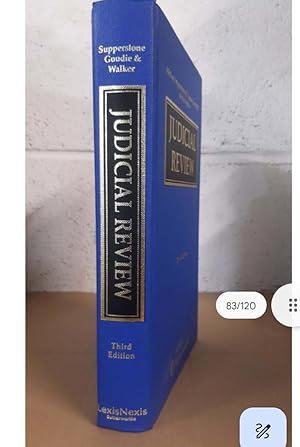 Supperstone Goudie & Walker JUDICIAL REVIEW Third Edition
