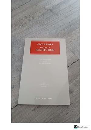 GOFF & JONES THE LAW OF RESTITUTION Imal Supplement