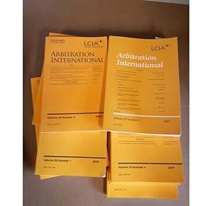 Arbitration International multiple volumes