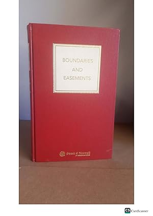BOUNDARIES AND EASEMENTS 3rd Edition Colin Sara