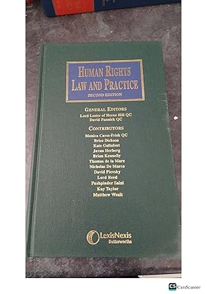 HUMAN RIGHTS LAW AND PRACTICE GENERAL EDITORS Lord Lester of Herne Hill QC David Pannick QC
