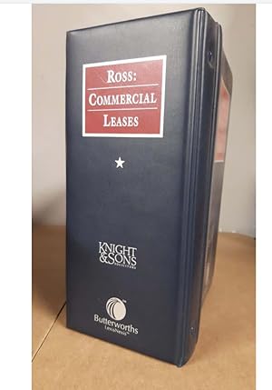 Ross: COMMERCIAL LEASES looseleaf Vol 1