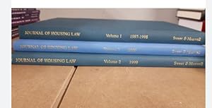 Journal of Housing Law Vol 1, 2,3