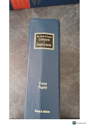 Contracts of Employment Dix. CRUMP & PUGSLEY Seventh edition