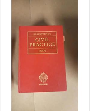 BLACKSTONE'S CIVIL PRACTICE 2009