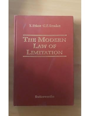 THE MODERN LAW OF LIMITATION T. Prime G.P. Scanlan