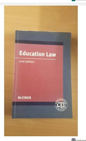Education Law 2nd edition MCEWAN