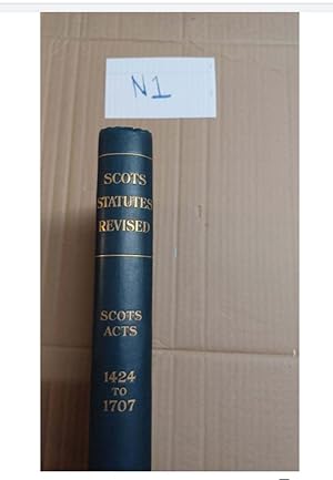SCOTS ACTS 1427 TOC1707 Scots status revised