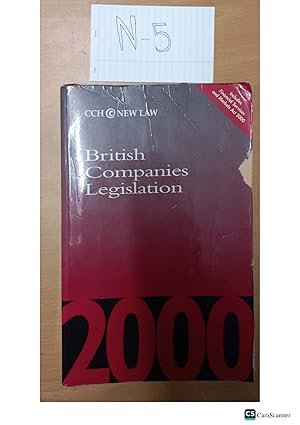 CCH @NEW LAW British Companies Legislation