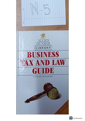 Business Tax and Law Guide by John Mcmullen