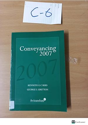 Conveyancing 2007 by Gretton