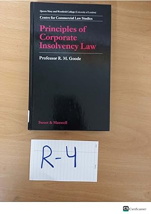Principles of Incorporate Insolvency Law by RM Goode