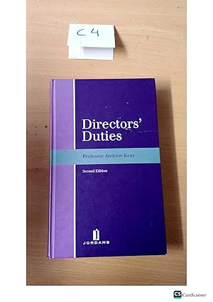 Director's Duties Second Edition by Prof Andrew Keay