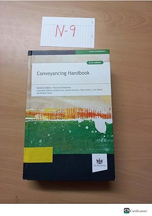 Conveyancing Handbook 21st edition General Editor: Frances Silverman