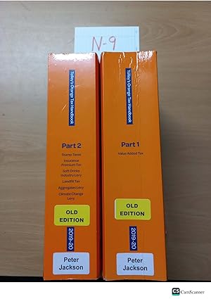 Tolley's Orange Tax Handbook 2019-20 part 1 and 2