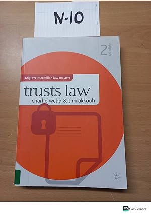 Trusts law charlie webb & tim akkouh 2nd edition