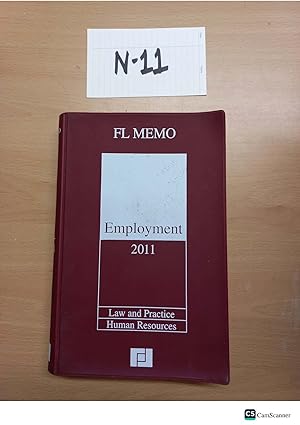 Employment 2011 Law and Practice Human resources