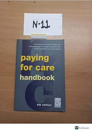 Paying for Care Handbook 5th edition