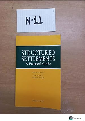 Butterworths Structured Settlements A Practical Guide By Iain Goldrein And De Haas