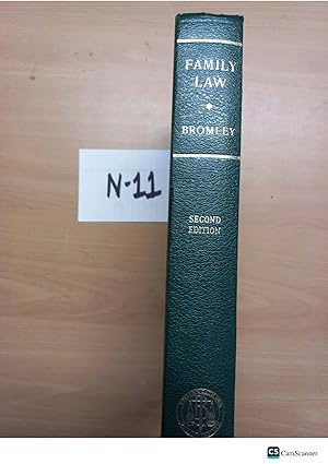 Family Law 2nd edition by Bromley