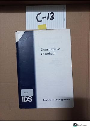 Constructive Dismissal Employment Law Supplement