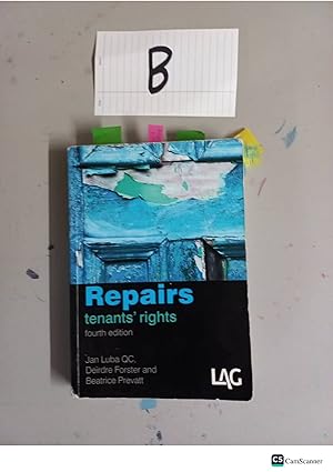 Repairs tenants' rights 4th ed By Luba, Forster and Prevatt
