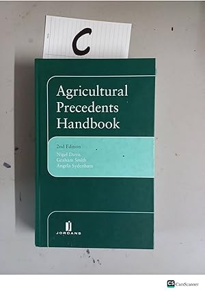 Agricultural Precedents Handbook 2nd Edition By Nigel Davis & Graham Smith