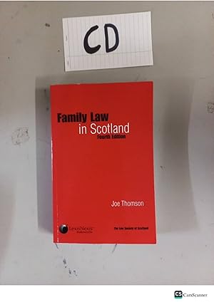 Family Law In Scotland 4th Ed By Joe Thomson