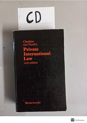 Private International Law 10th edition by Cheshire and North