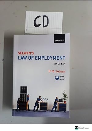 Law Of Employment 14th Ed By Selwyn