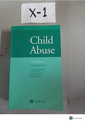 Child Abuse 3rd Ed By C Lyon