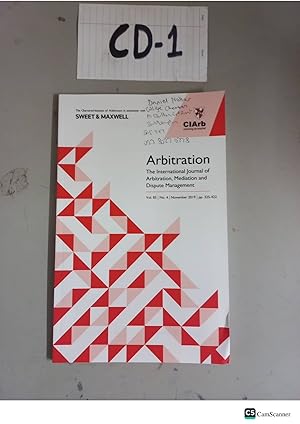 Arbitration 2019 Vol 85 No 4