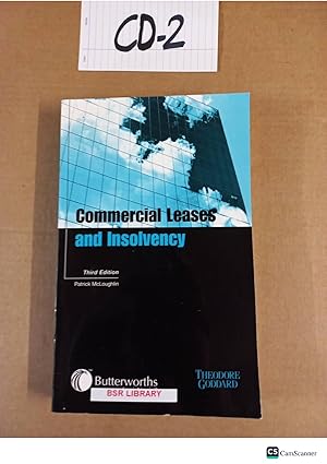 Commercial Leases And Insolvency 3rd Ed By McLoughlin