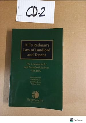 Hill and Redman's Law of Landlord and Tenant by Evans and Scott