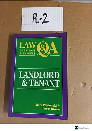 Landlord and Tenant by James Brown and Mark Pawlowski