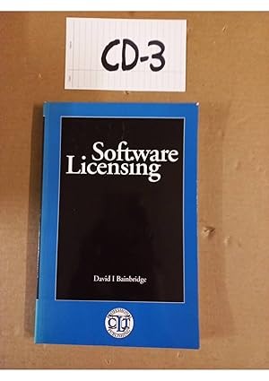 Software Licensing by David I Bainbridge