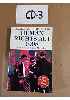 Blackstone's Guide to the Human Rights Act 1998 by John Wadham & Helen Mountfield