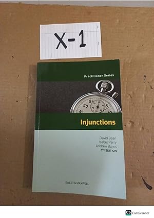 Injunctions 11th Ed by David Bean and Andrew Burns