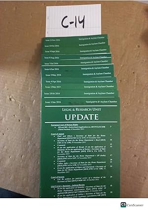 Legal And Research Unit Update 2016 Multiple Parts Immigration and Asylum Chamber