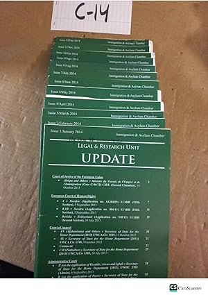 Legal And Research Unit Update 2014 Multiple Parts Immigration and Asylum Chamber