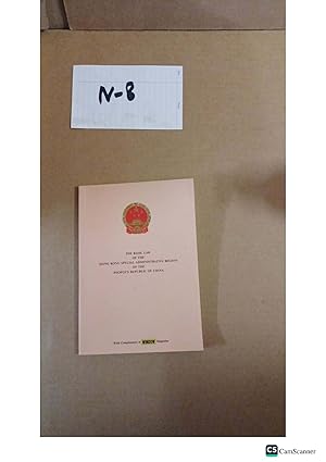 The Basic Law Of Hong Kong Special Administrative Region Of The People's Republic Of China