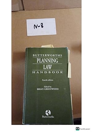 Butterworths Planning Law Handbook 4th Ed By Brian Greenwood