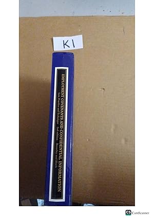 Employment Covenants And Confidential Information 2nd Ed By Brearley And Bloch
