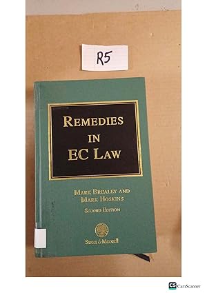Remedies In EC Law 2nd Ed By Brearley And Hoskins